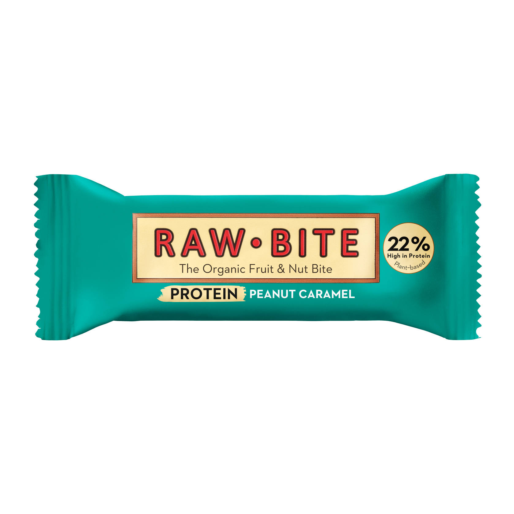 Raw Bite The Organic Fruit Nut Bite Protein Eiweißriegel vegan (45 g)