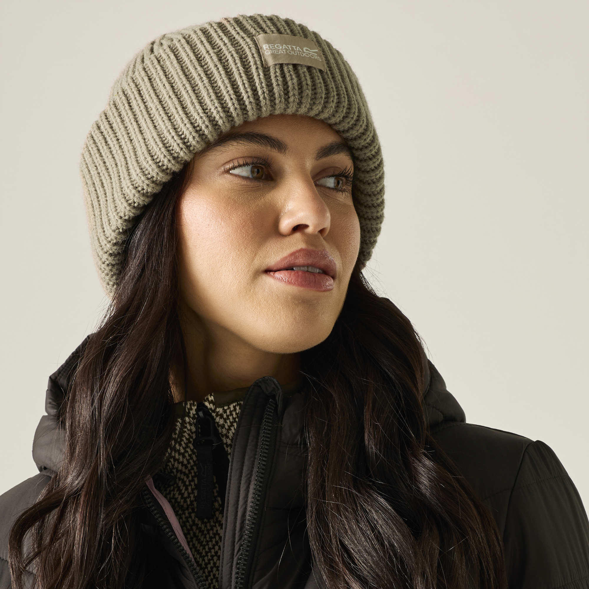 Regatta Connora Fisherman Beanie Mütze Beige