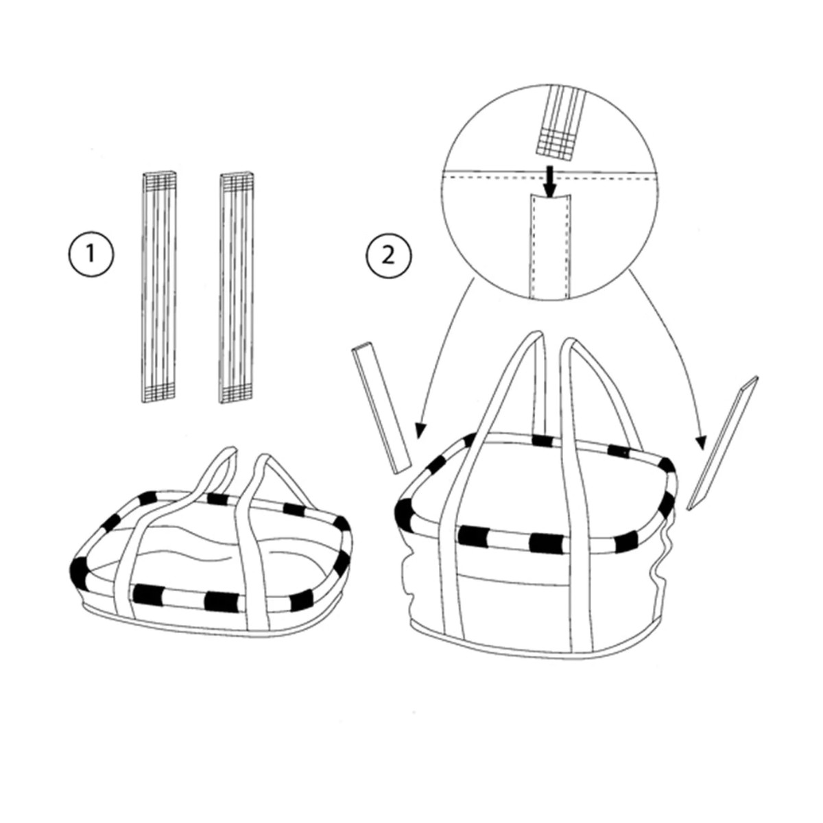 reisenthel KLICKfix Bikebasket Fahrradkorb vorne leo nero