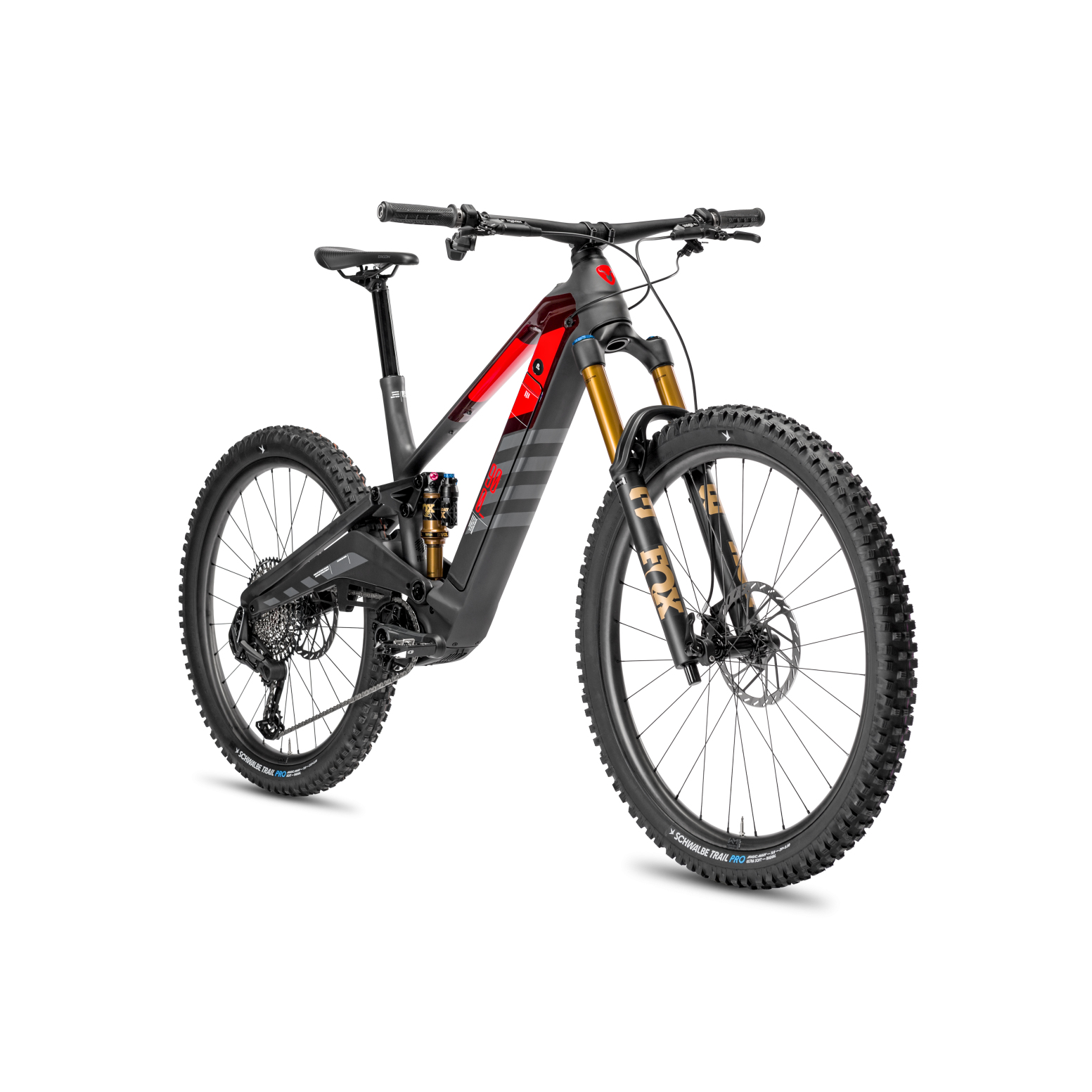 Rotwild R.EX Ultra E-Bike Mountainbike Fully 29"-27.5" schwarz rot
