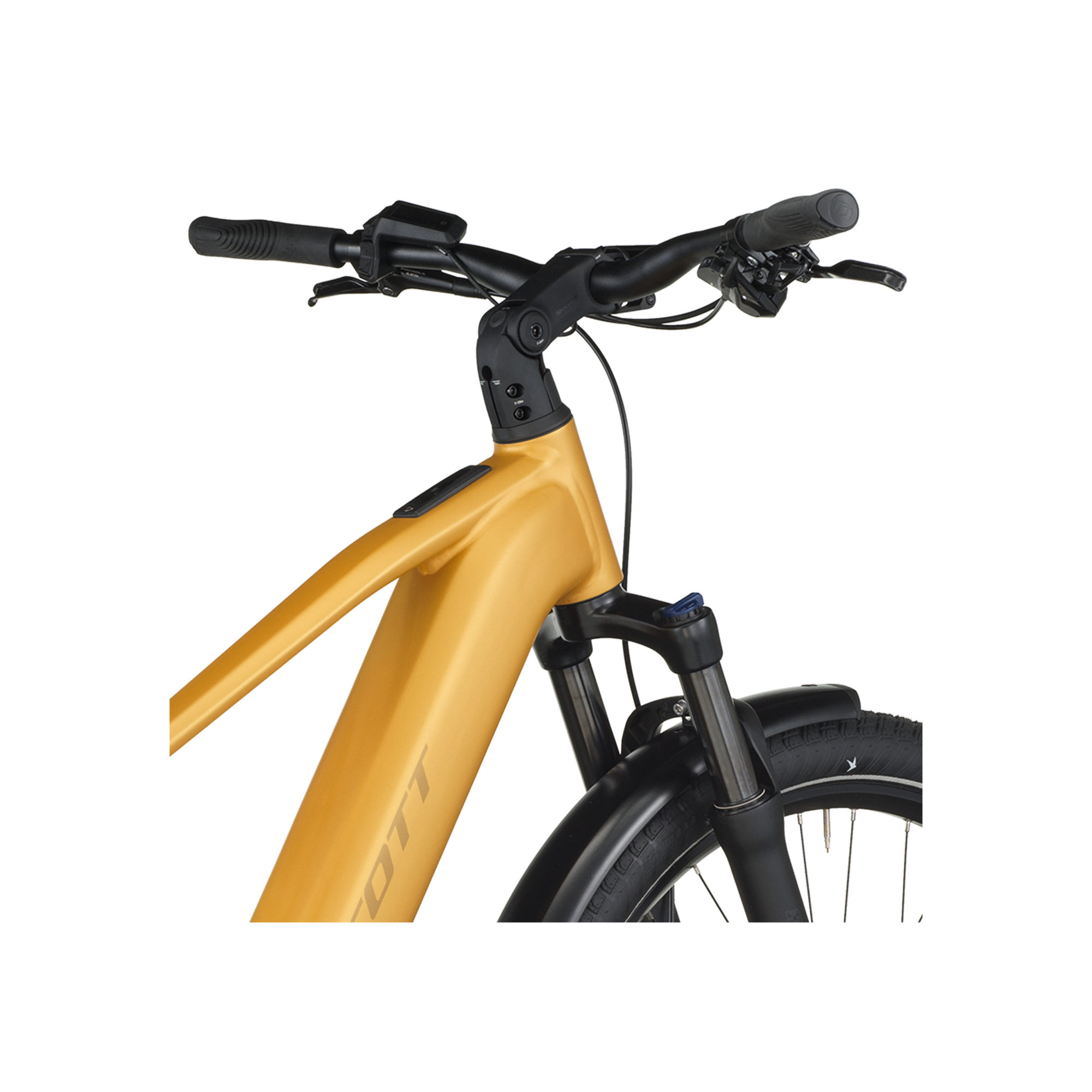 Scott SUB Sport 10 E-Bike Trekkingrad Tiefeinsteiger 29" gold