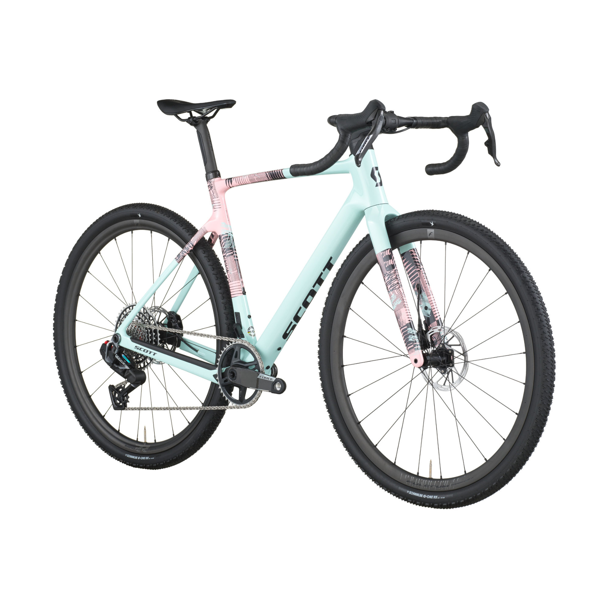 Scott Addict Gravel 10 Gravel Bike 28" türkis