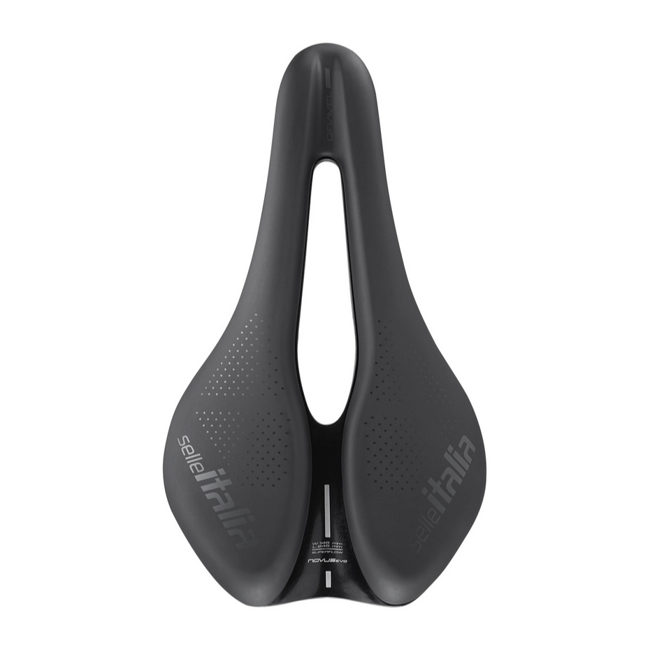 Selle Italia Novus Boost EVO Gravel TM Superflow Fahrradsattel schwarz