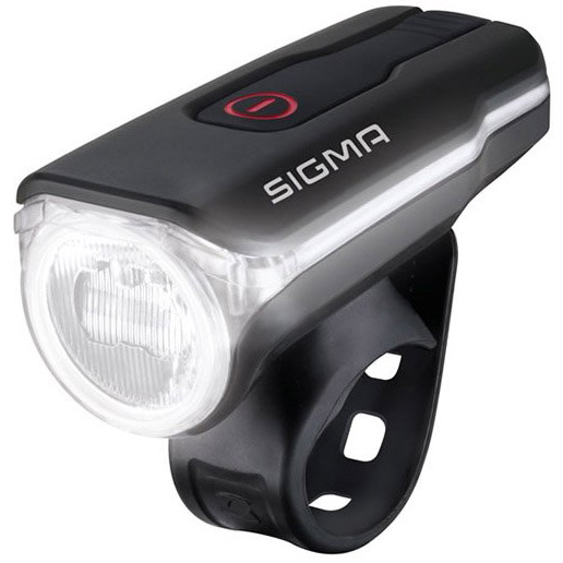 Sigma Aura 60 Fahrrad-Frontlicht + Nugget II Rücklicht Akku-Beleuchtungsset