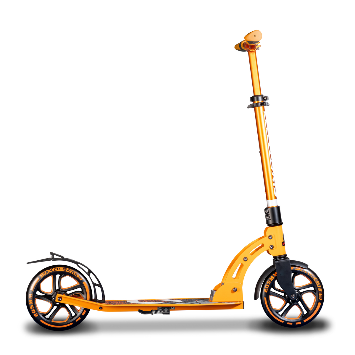 SixDegrees Aluminium Scooter 205 mm orange