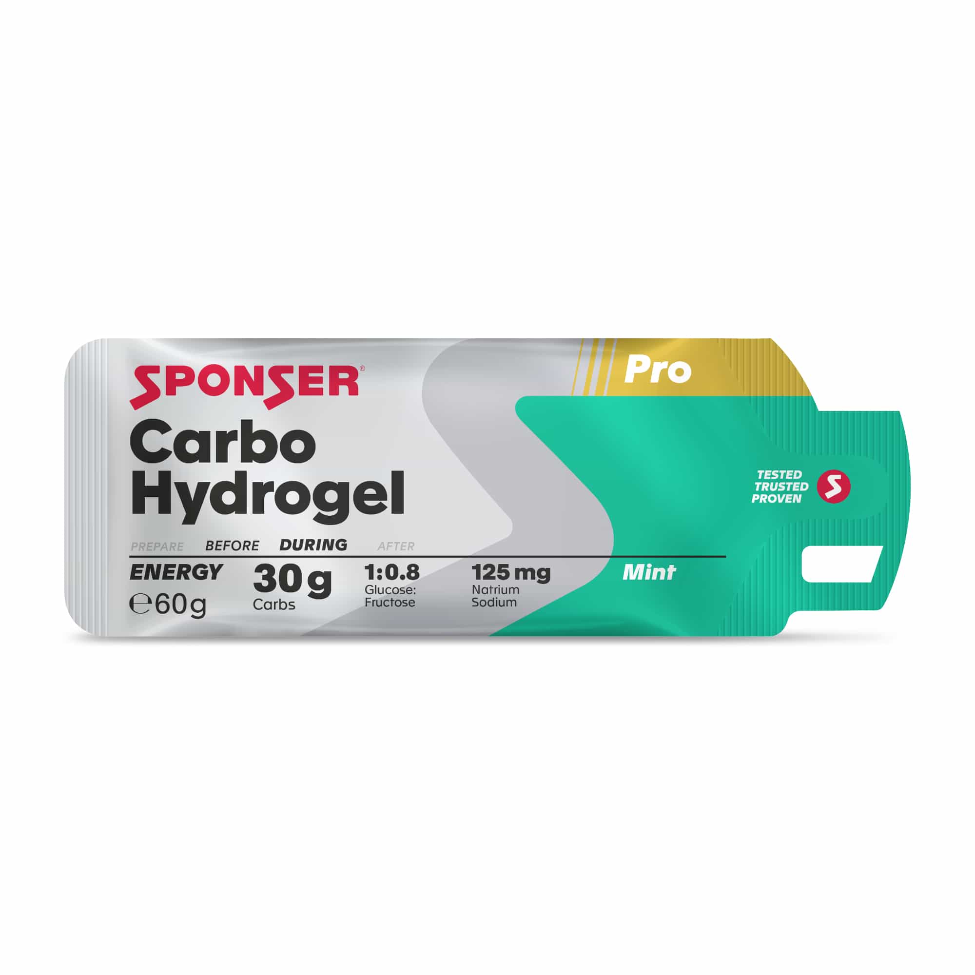 Sponser Carbo Hydrogel Energy Gel Box (20 x 60 g)
