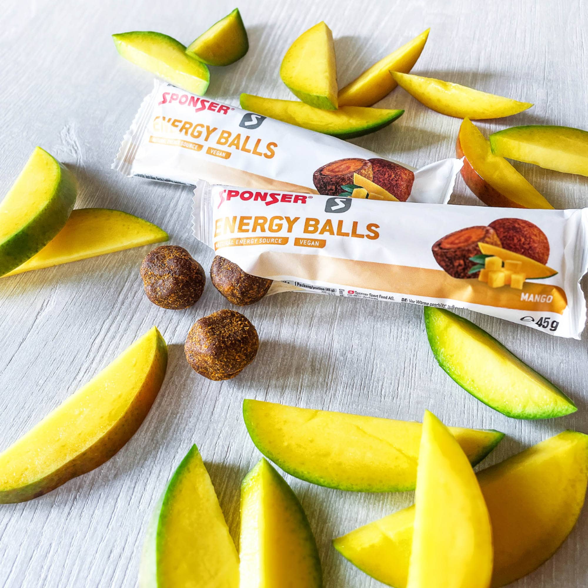 Sponser Energy Balls Energiebällchen Box (18 x 45 g)