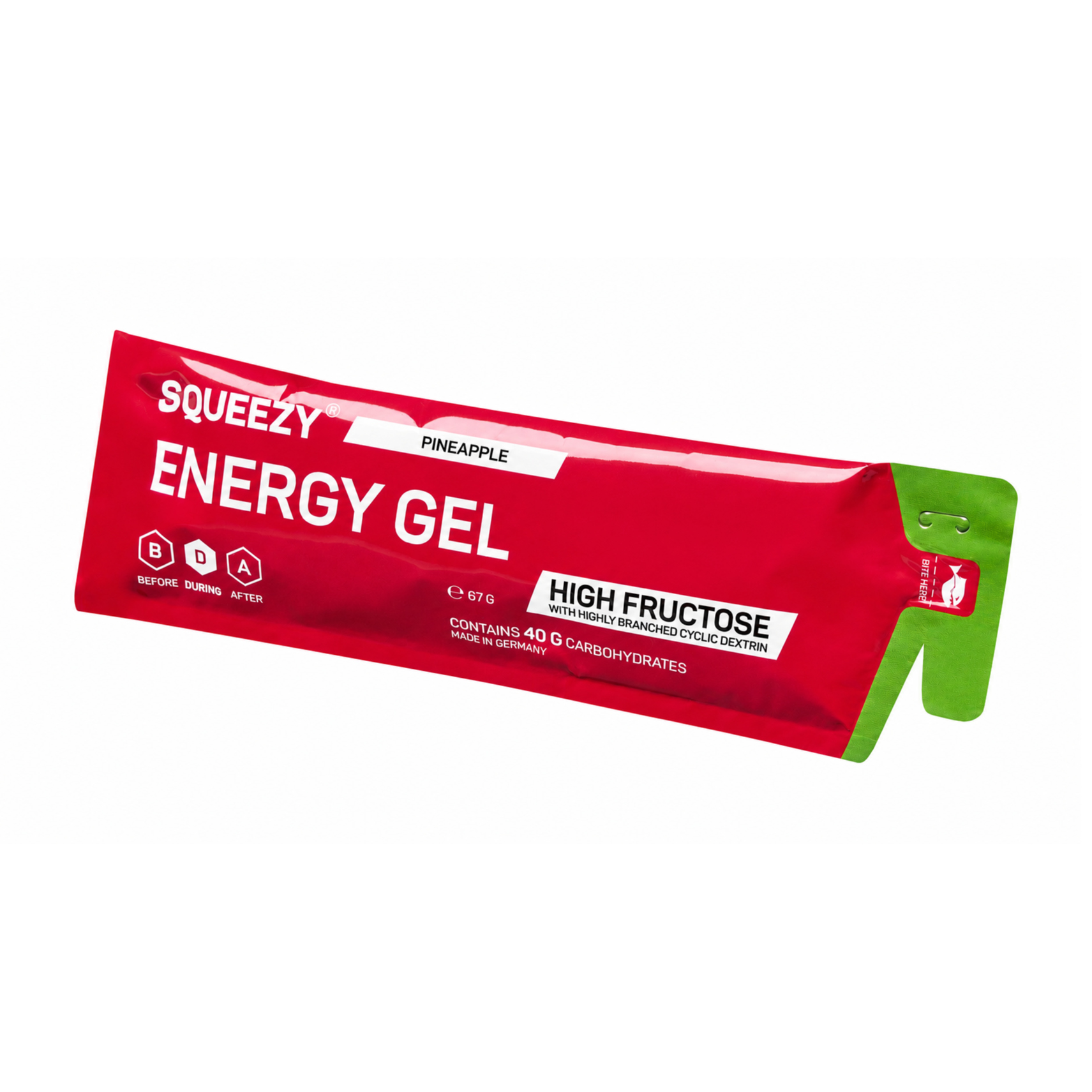 Squeezy Energy Gel High Fructose Box 12 x 67 g