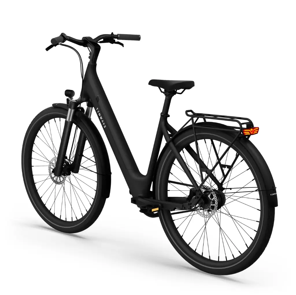 Tenways CGO 800 S E-Bike City Bike Tiefeinsteiger 28" schwarz