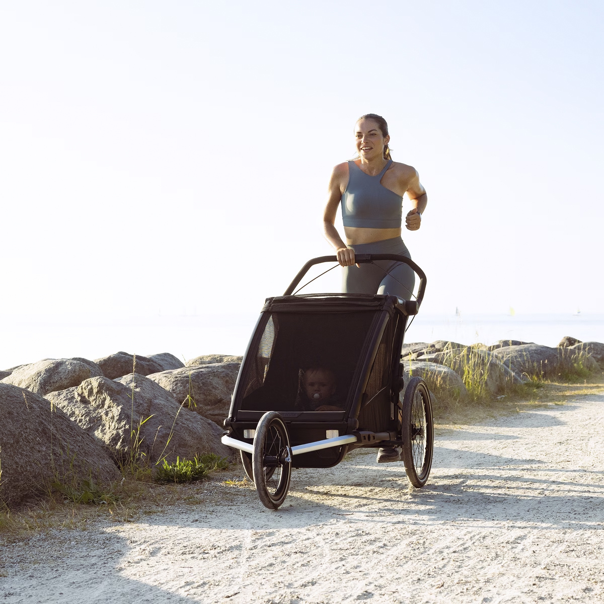 Thule Chariot Jogging Kit 2 Single für Fahrradanhänger Kinder