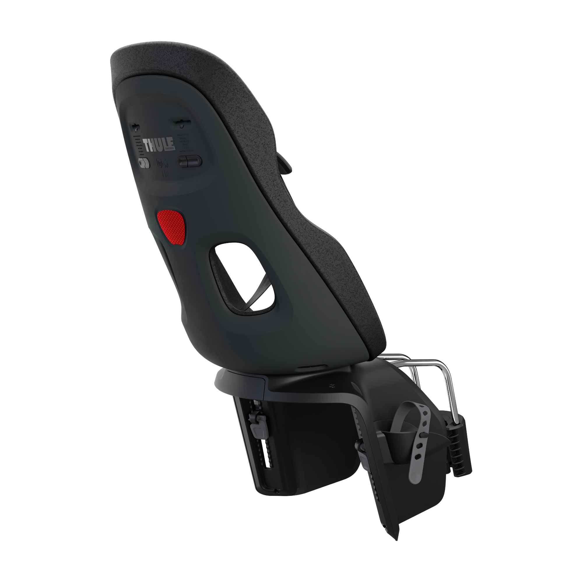 Thule Yepp Nexxt 2 Maxi Fahrrad-Kindersitz hinten Rahmenmontage schwarz