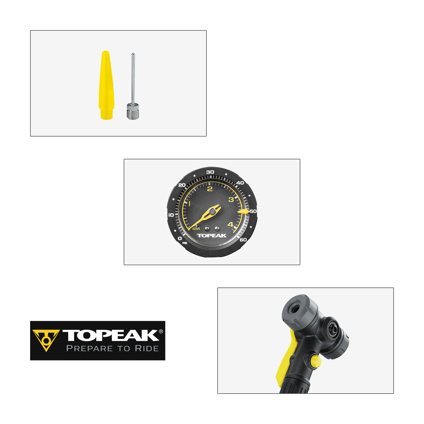 Topeak JoeBlow Mountain Fahrradpumpe