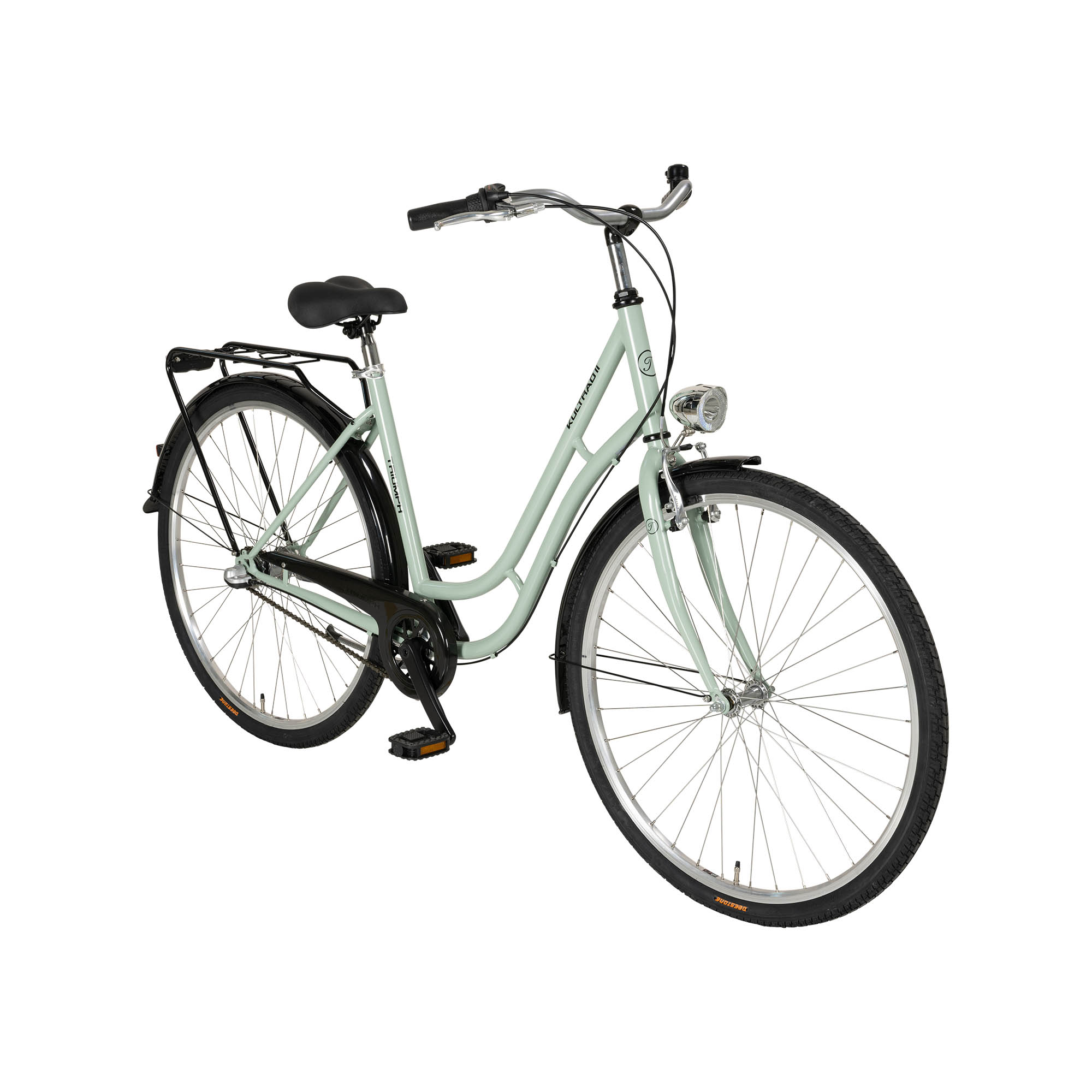 Triumph Kultrad II Cityrad Tiefeinsteiger grün