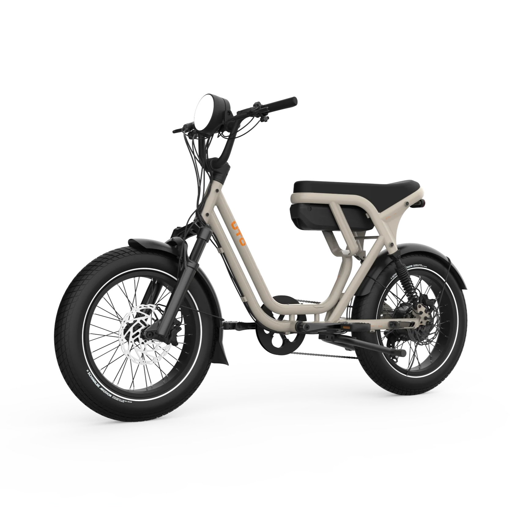 UTO OG200 E-Bike Kompakt Lastenrad 20" beige