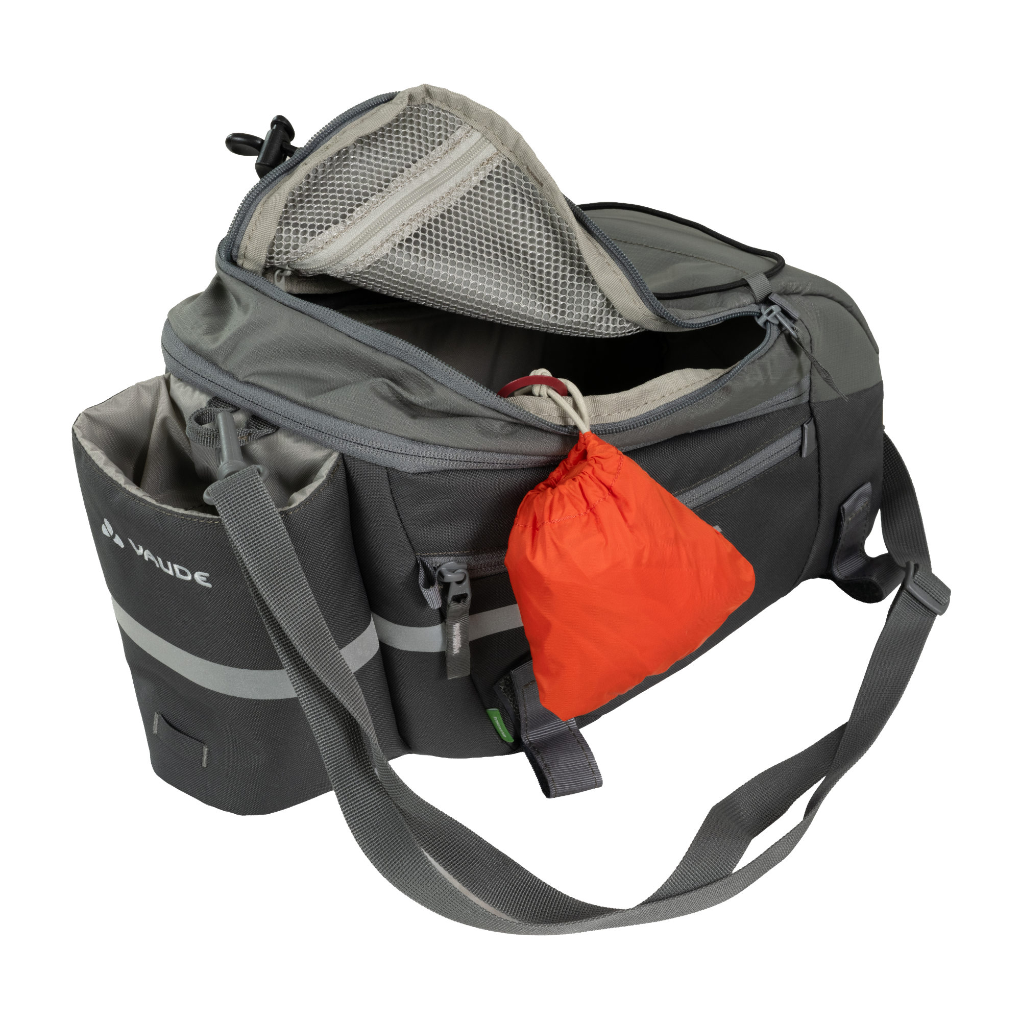 Vaude Silkroad L Gepäckträgertasche grau