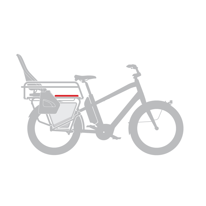 Benno Bikes Rack Pad Half Size Kissen