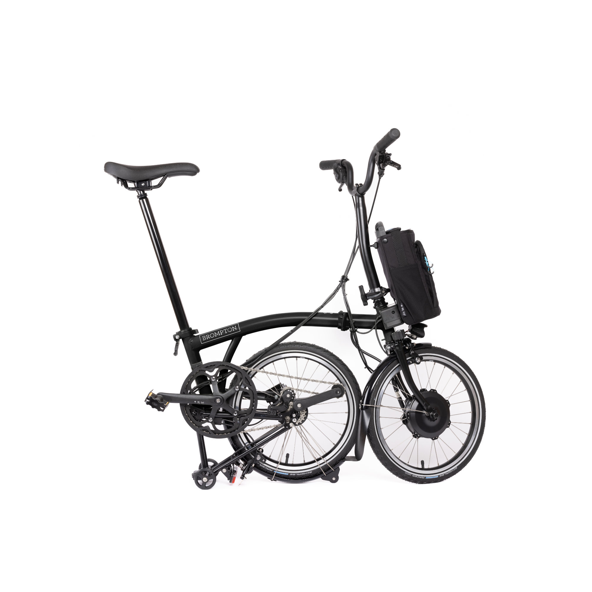 Brompton C-Line M12L E-Bike Faltrad 16" schwarz