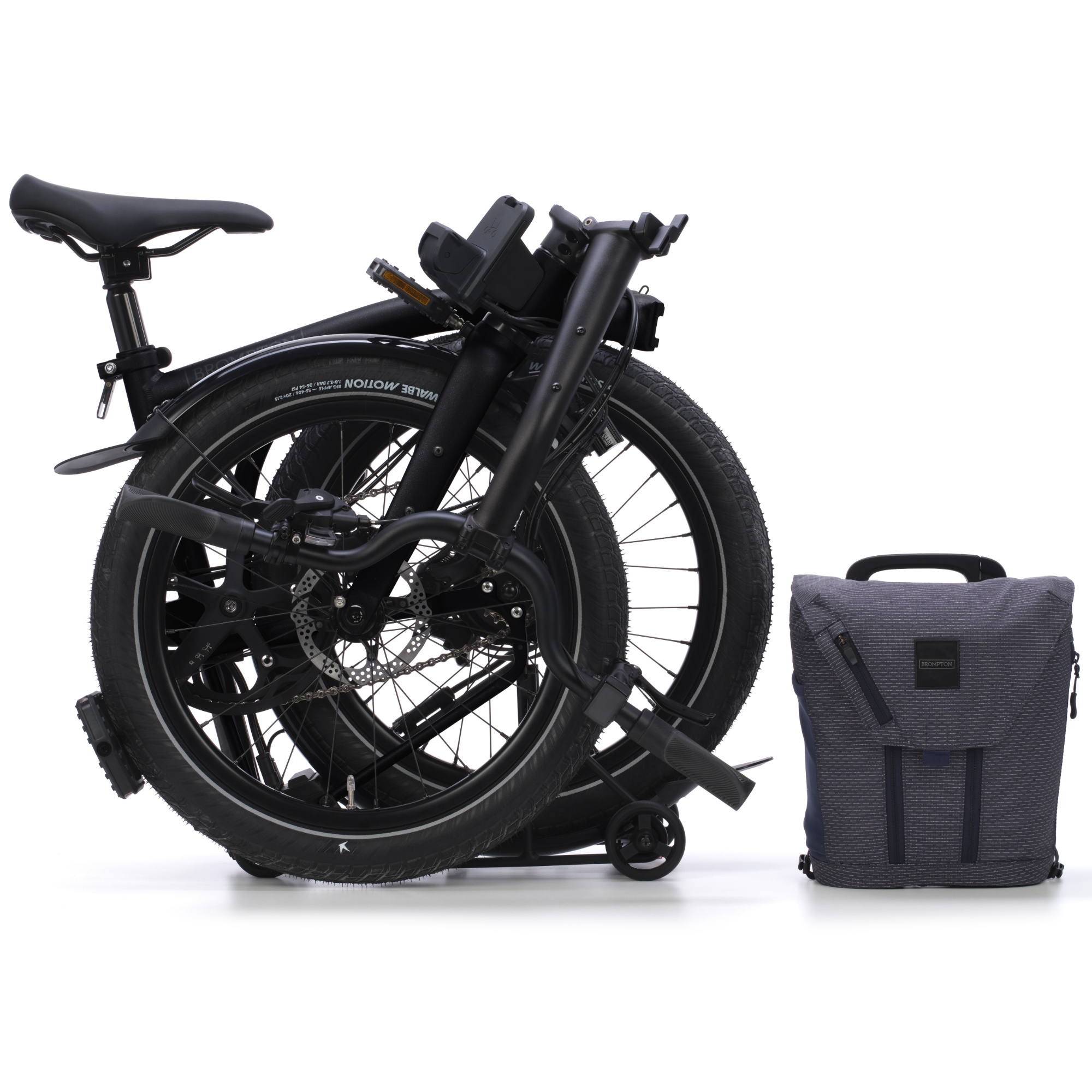 Brompton Electric G-Line City+ E-Bike Faltrad 20" schwarz