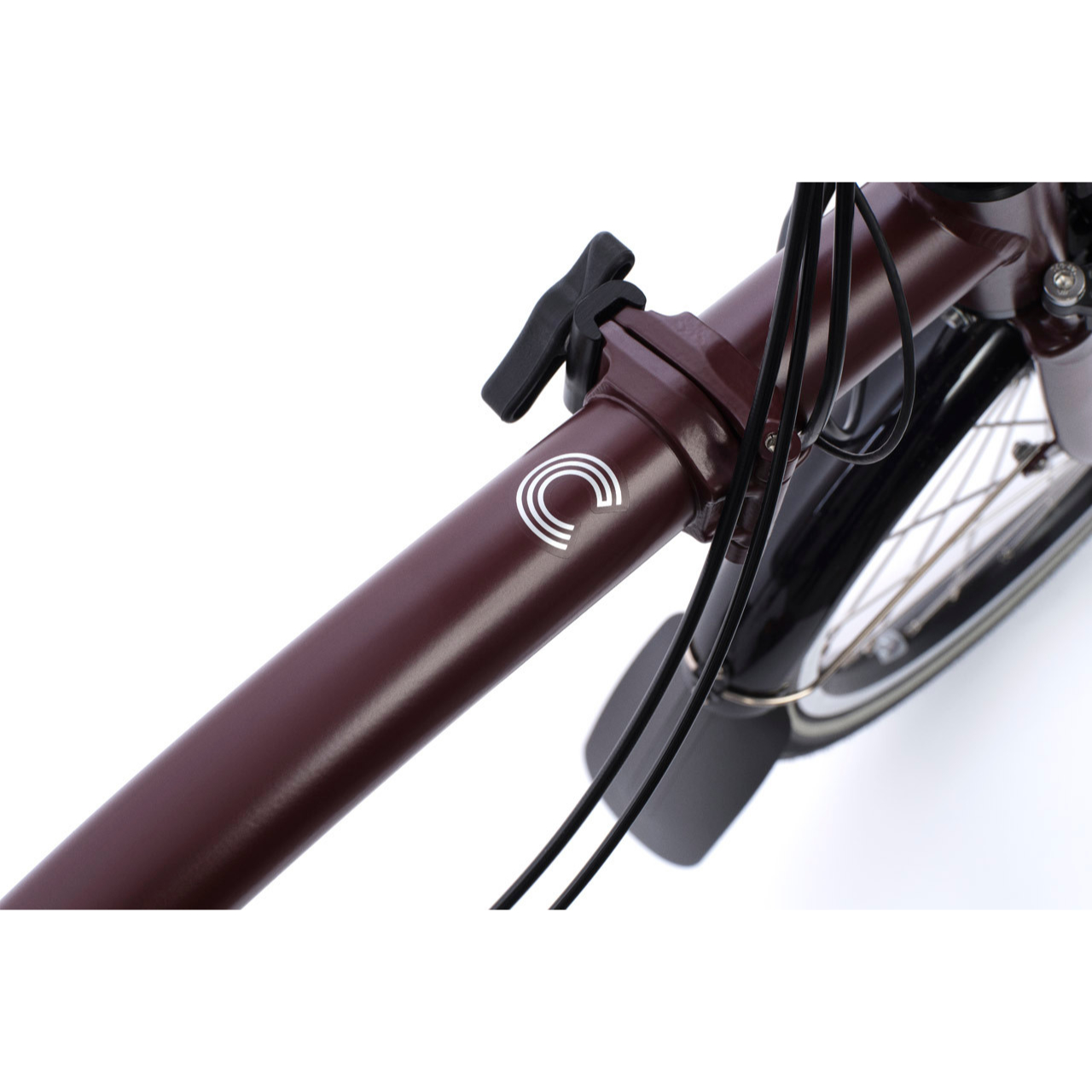 Brompton Electric C-Line H4EL E-Bike Faltrad 16" rot