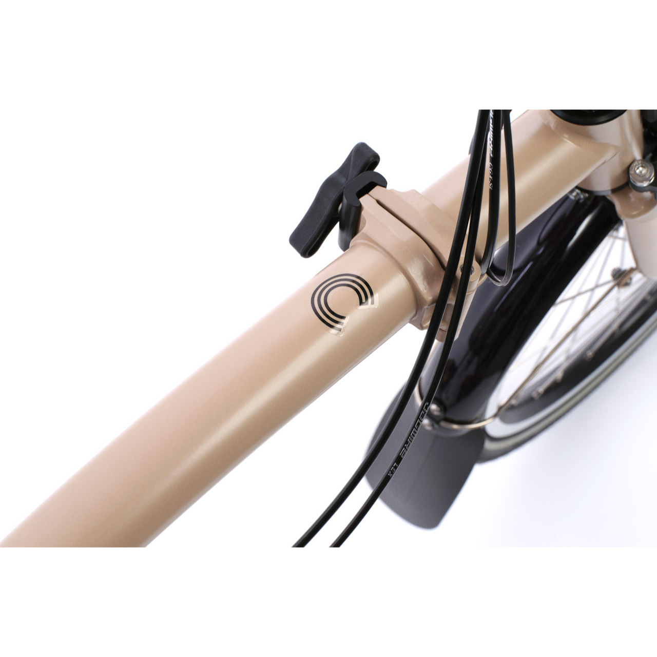 Brompton Electric C-Line H4EL E-Bike Faltrad 16" braun