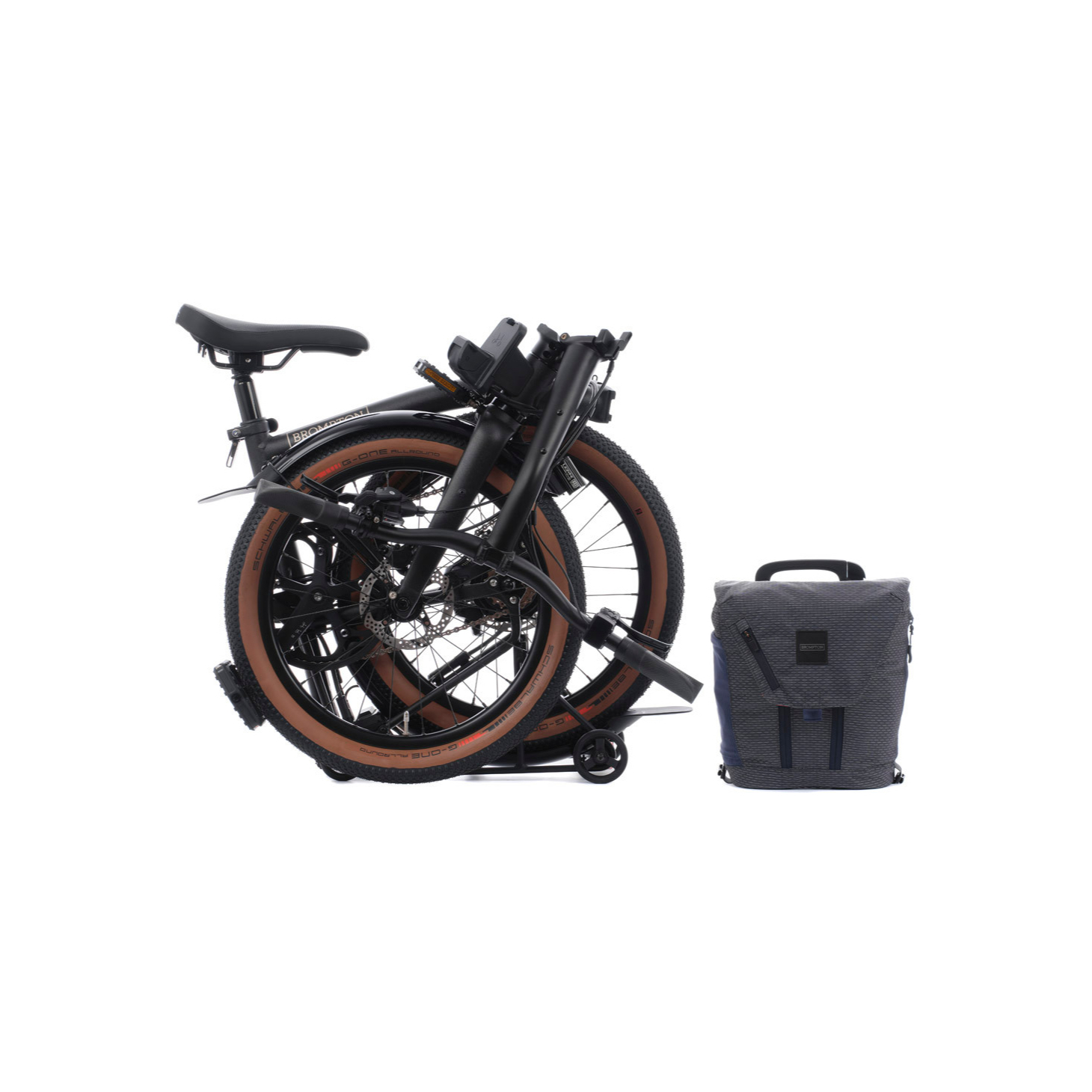 Brompton Electric G-Line G4 E-Bike Faltrad 20" schwarz