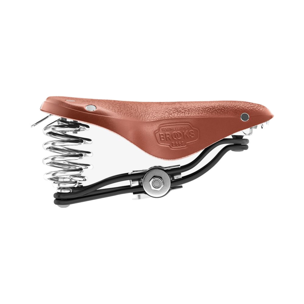 Brooks B66 Short Fahrrad-Sattel beige