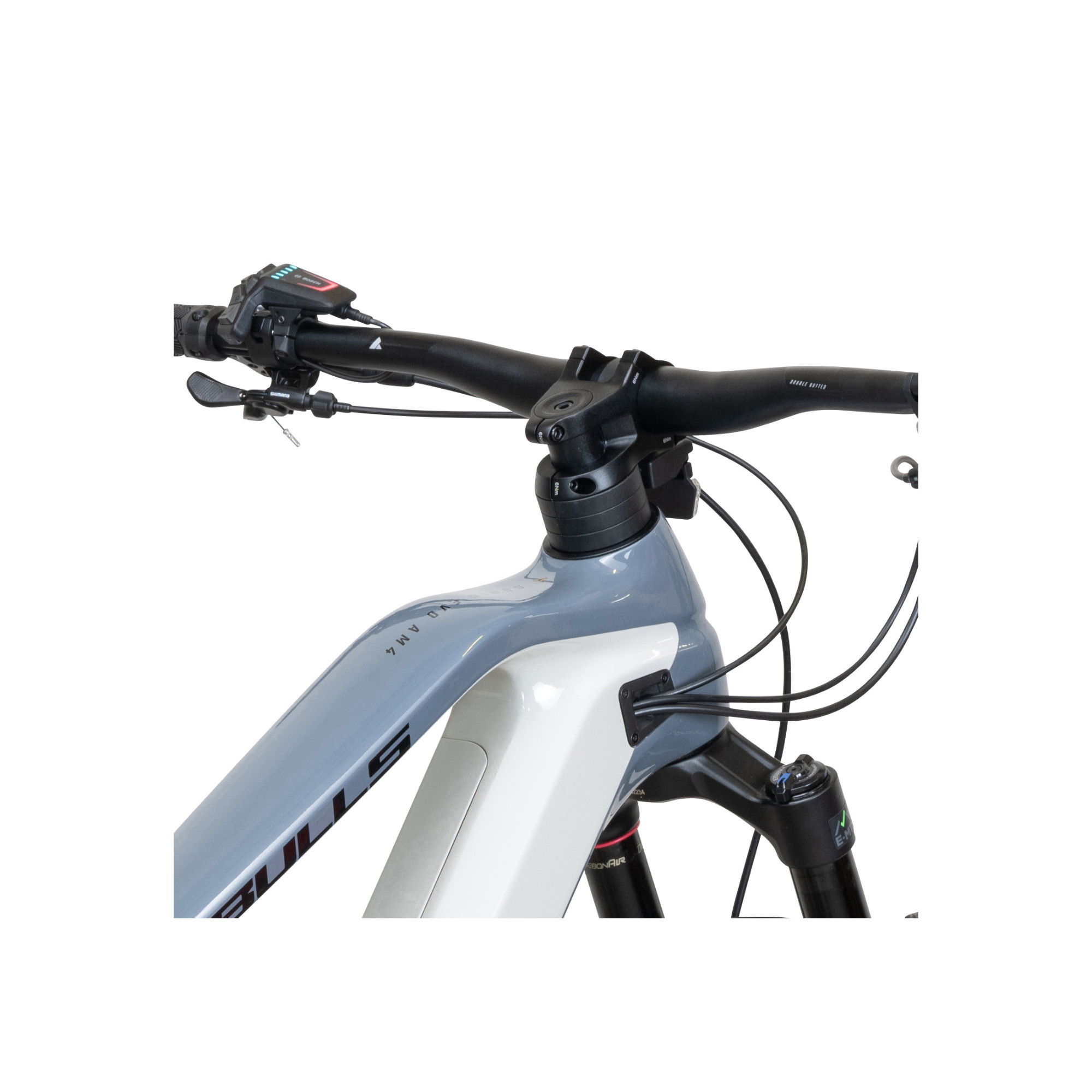 Bulls Sonic EVO AM 4 E-Bike Mountainbike Fully 29"-27,5" hellgrau