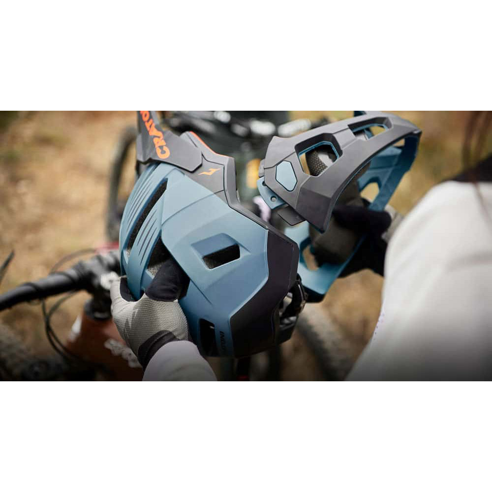 Cratoni Madroc Pro Fullface-Helm mit Crash Sensor