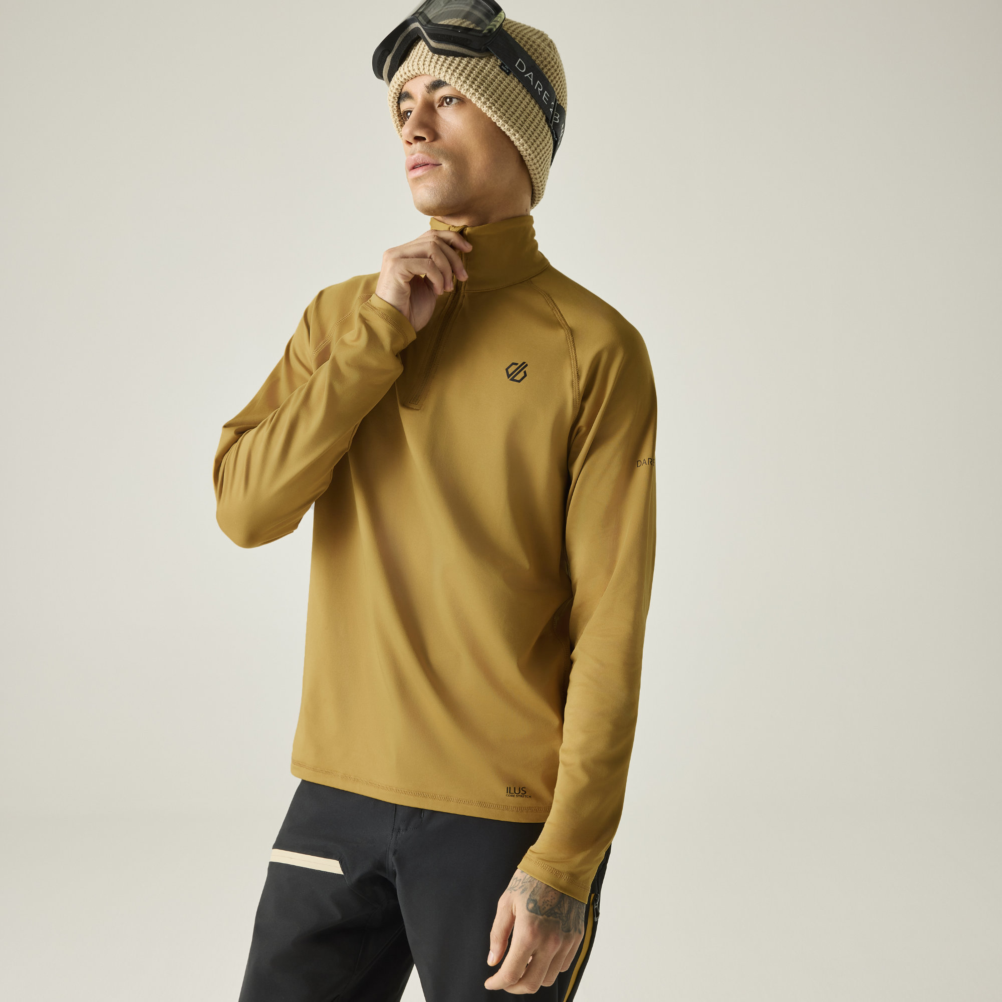 Dare2b Fuse Up II Core Stretch Radshirt Langarm Herren
