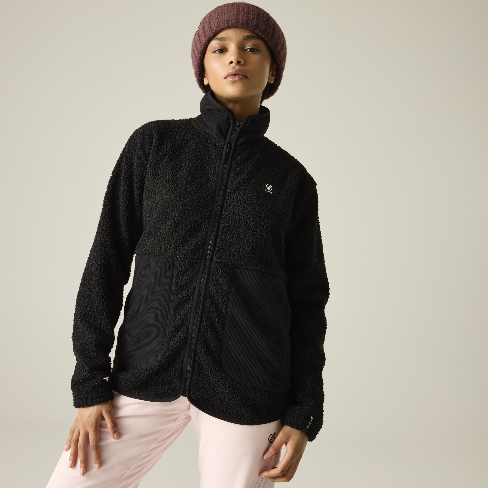 Dare2b Zephyr Borg Fleece Fahrrad Winterjacke Damen