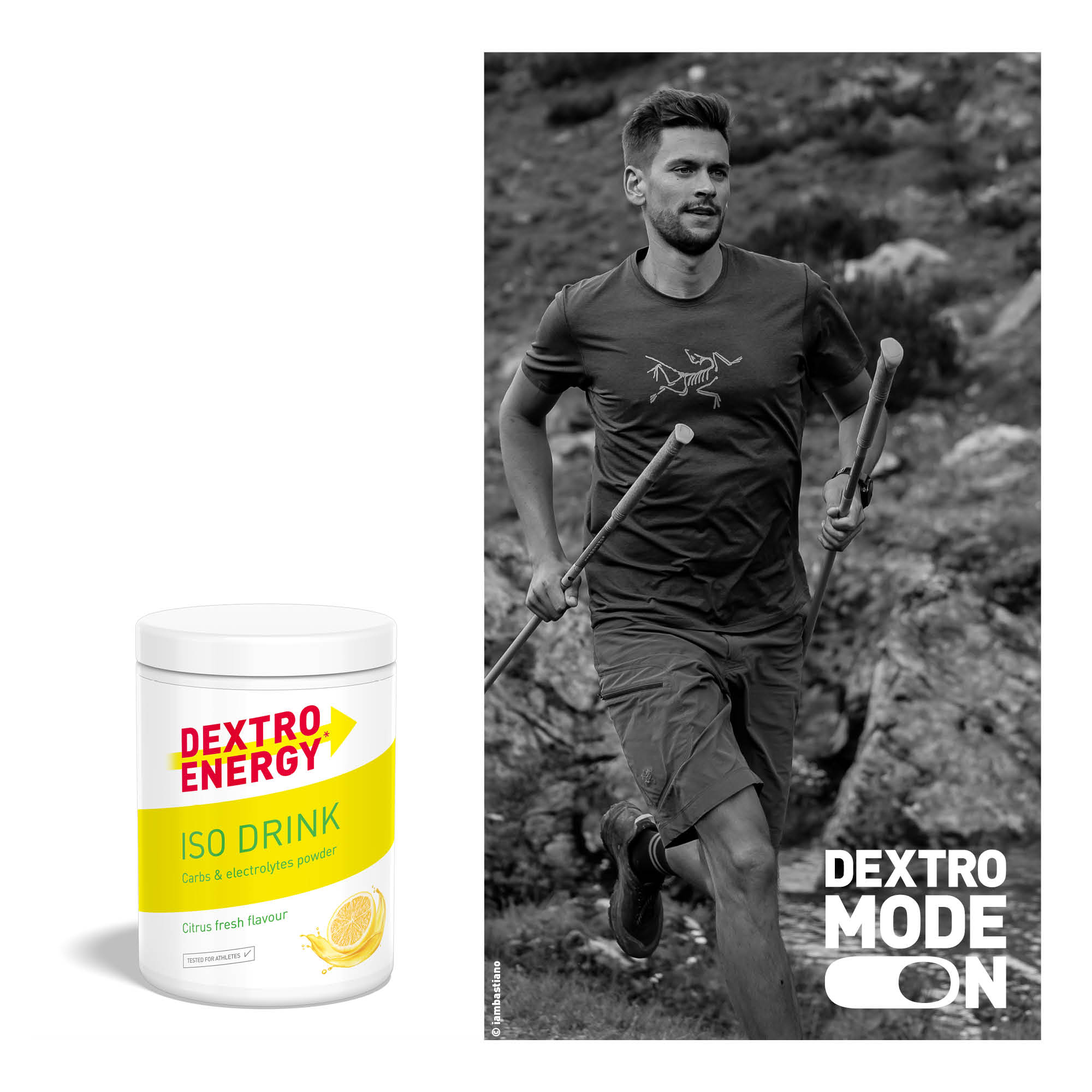 Dextro Energy* Iso Drink isotonisches Getränkepulver (440 g)