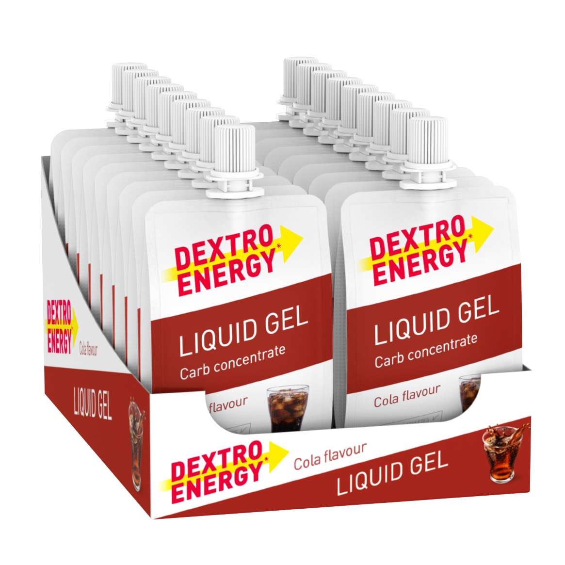 Dextro Energy* Liquid Gel Energy-Gel Box (18 x 60 ml)