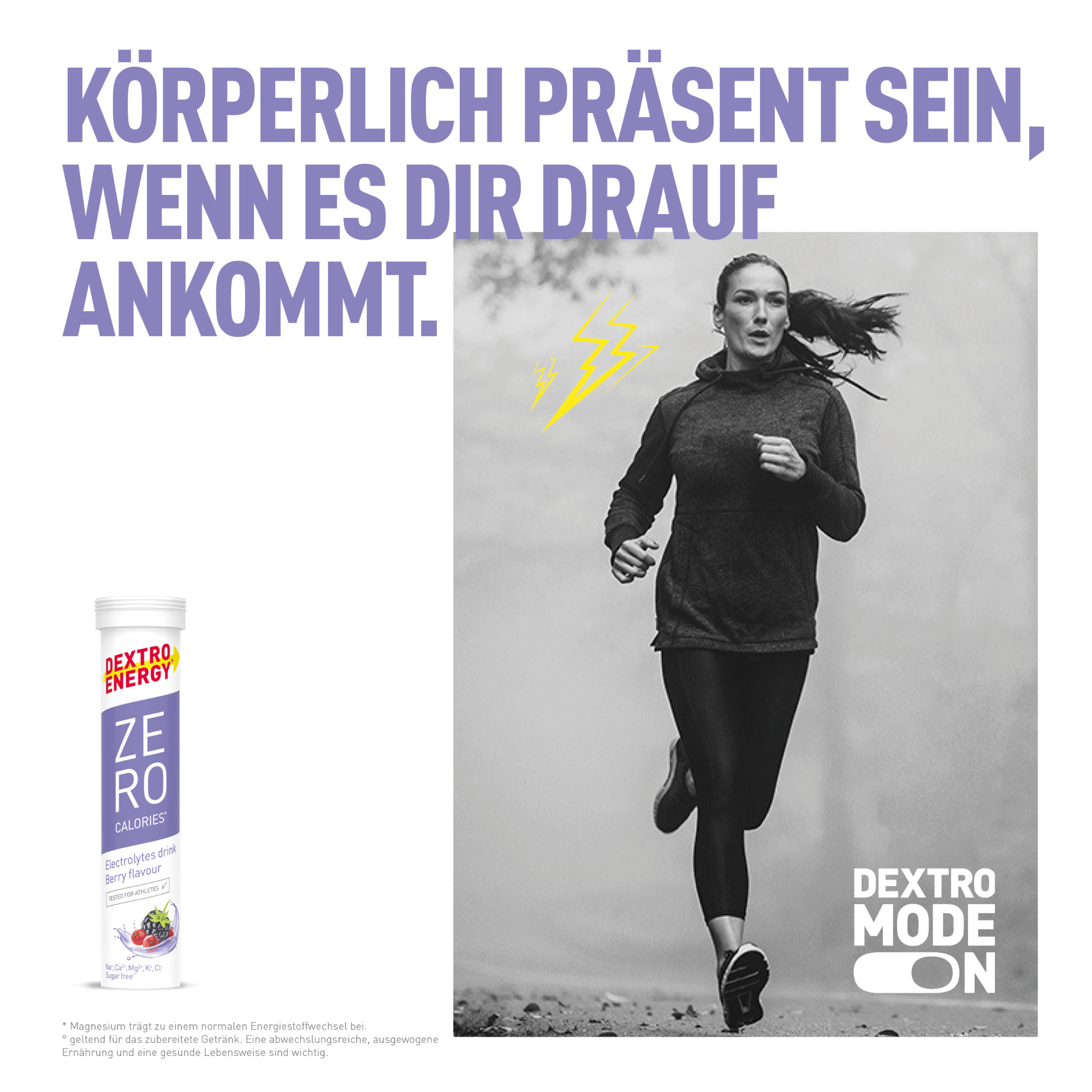 Dextro Energy* Zero Calories Elektrolytgetränk Brausetabletten (80 g)