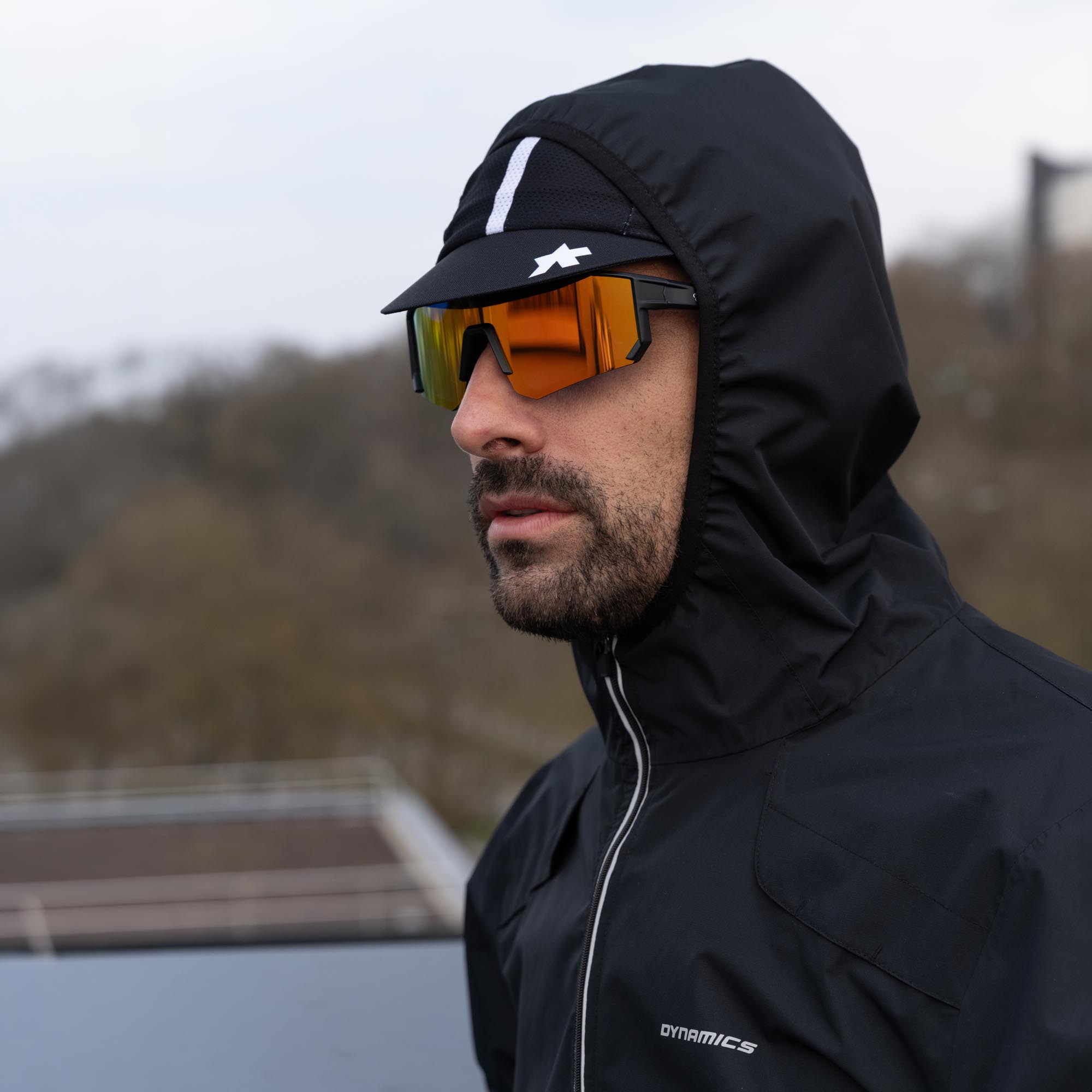 Dynamics Pioggia Regenjacke mit Kapuze Herren