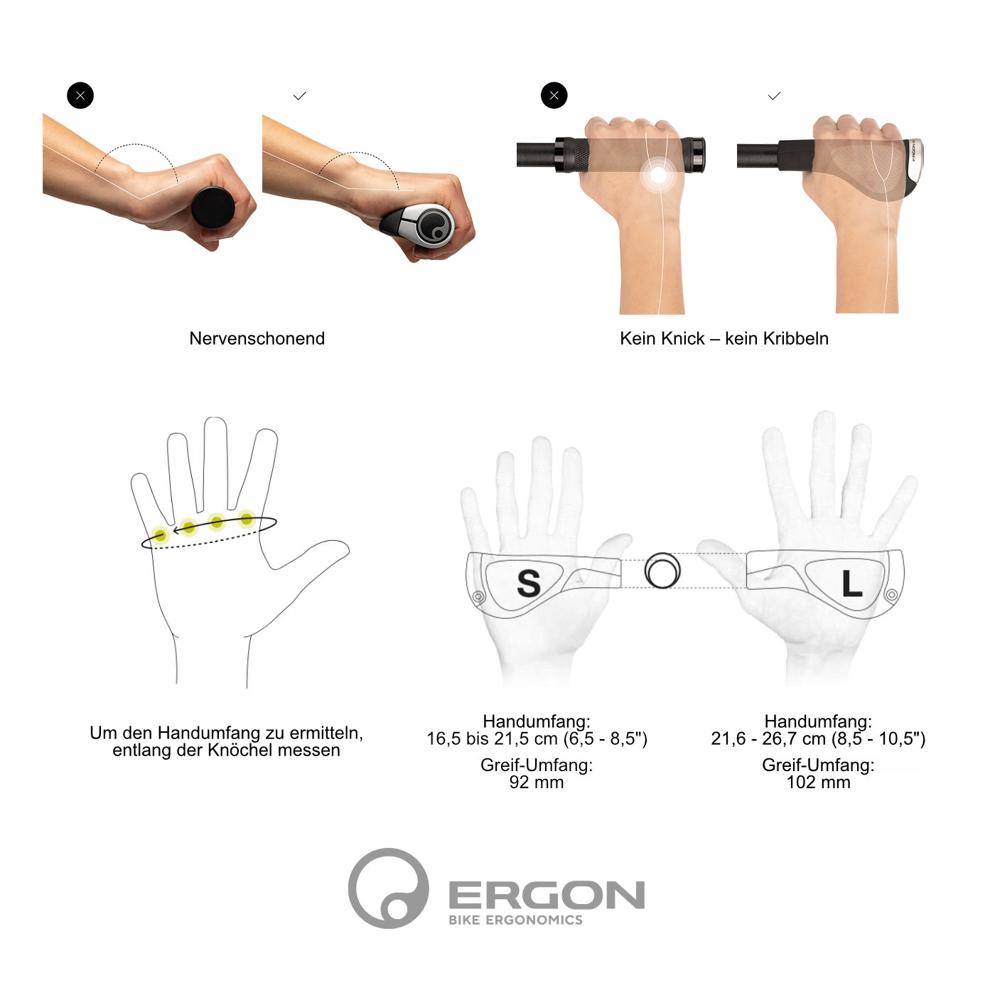 Ergon GP5 EVO Fahrradgriffe ergonomisch