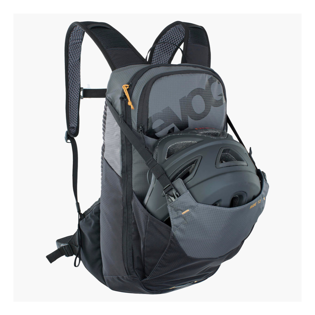 Evoc Ride 12 Fahrradrucksack grau-schwarz