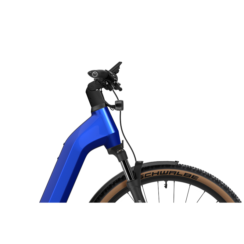 Flyer Gotour 5.12 CX SUV E-Bike Trekkingrad Tiefeinsteiger 29" blau