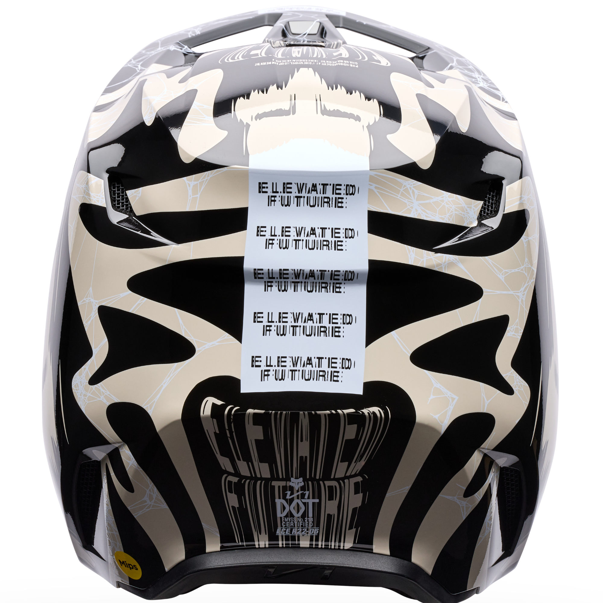 Fox V1 Diffuse Motocross Helm