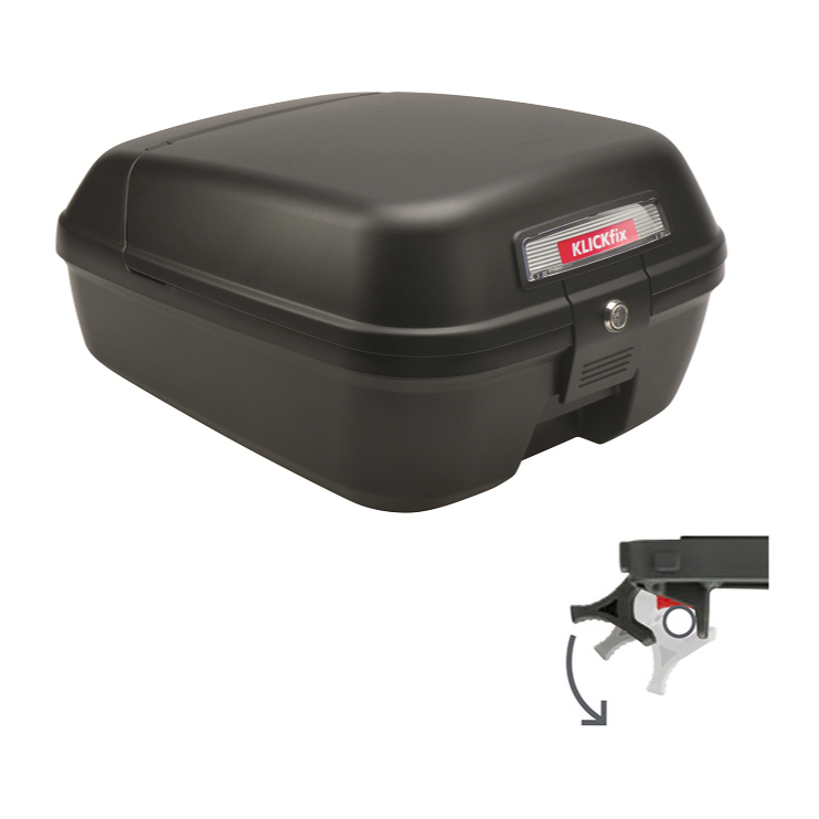 Klickfix City Box Bikebox für Gepäckträger