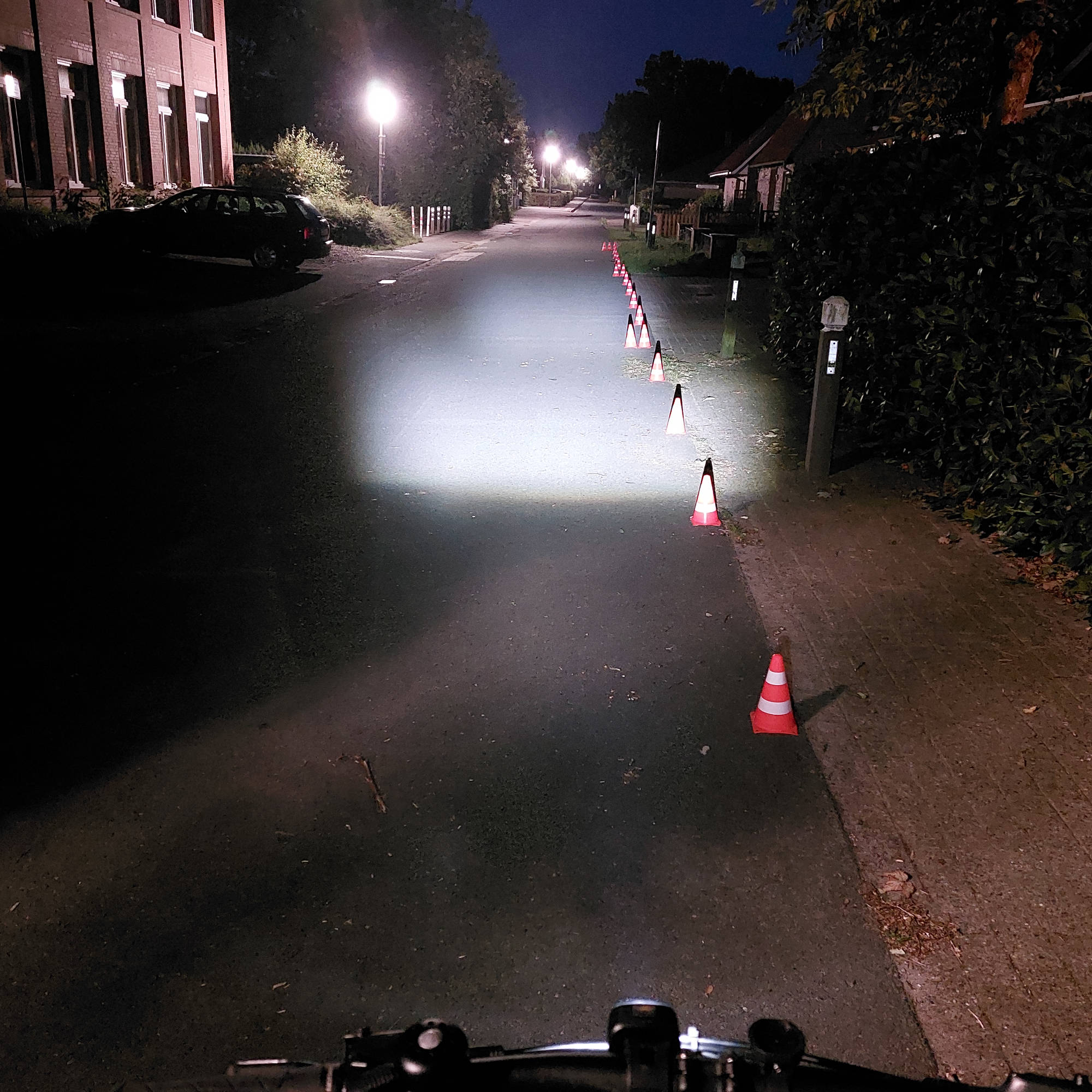Lunivo Frontlicht Dice F30 + Rücklicht Dice R Fahrrad Licht Set