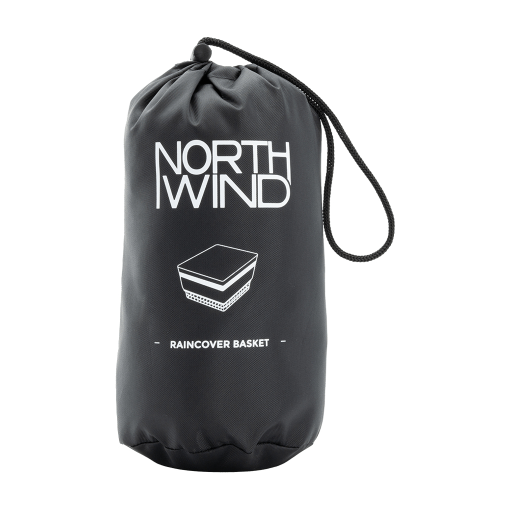 Northwind Raincover Basket Regenhaube für Fahrradkorb schwarz