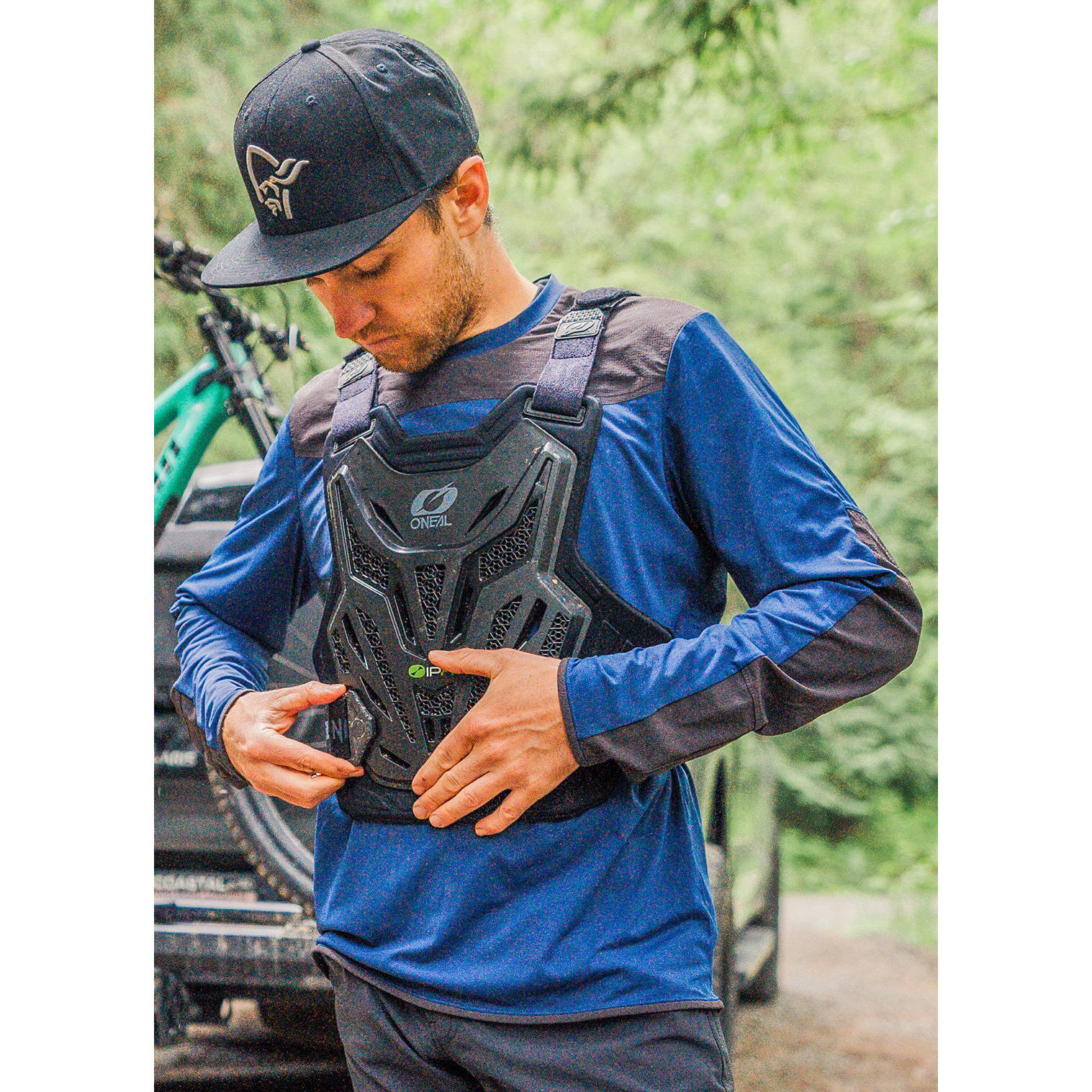 ONeal Split Lite Chest Protector schwarz