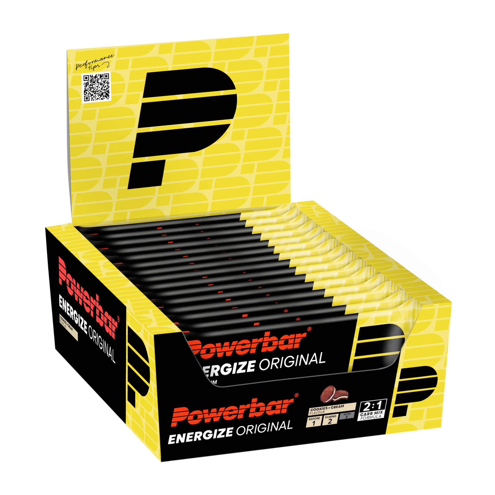 Powerbar Energize Original Energieriegel Box (15 x 55 g)