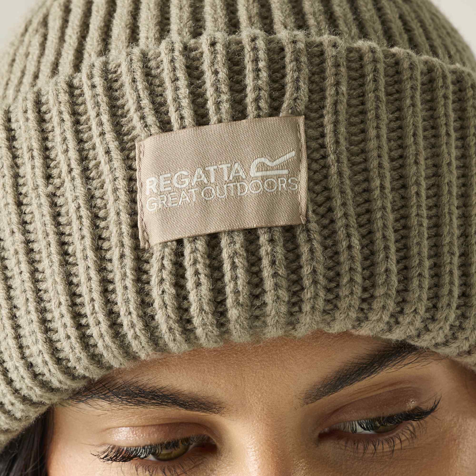 Regatta Connora Fisherman Beanie Mütze Beige