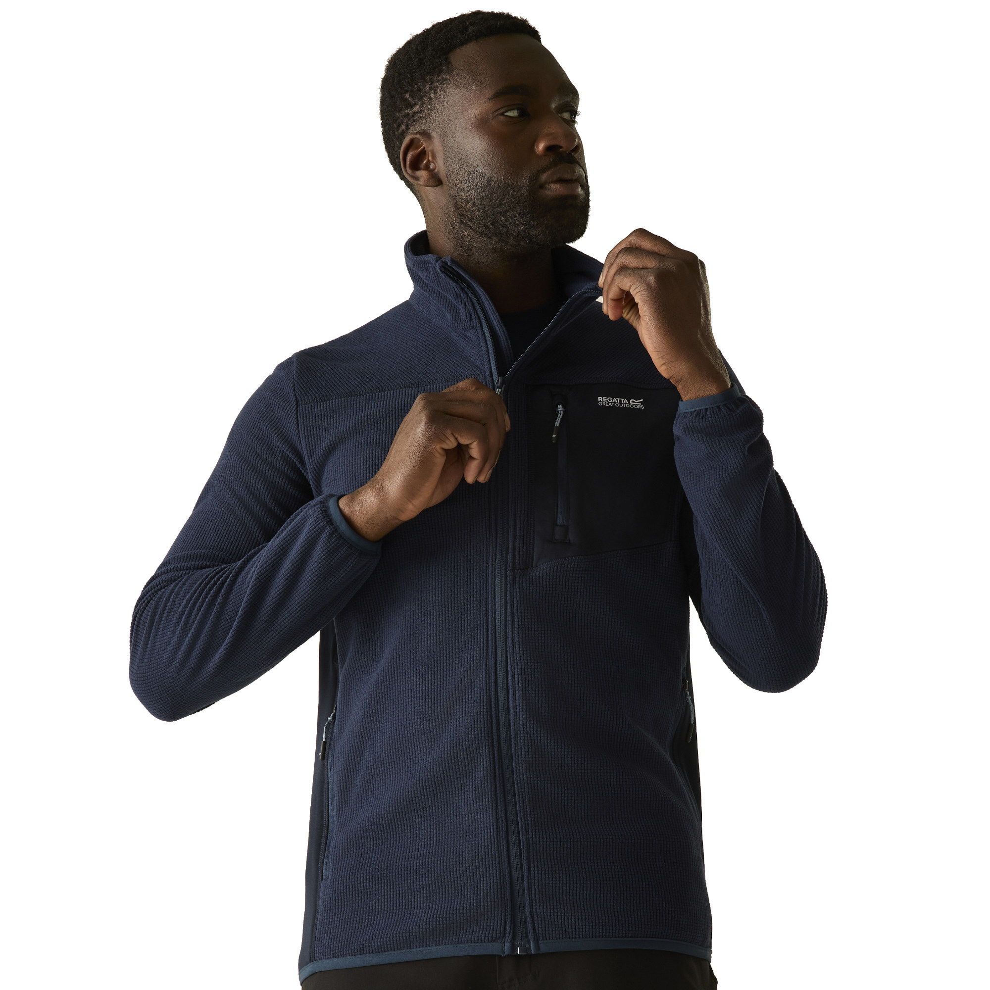 Regatta Eadle Fleece Fahrradshirt Herren langarm