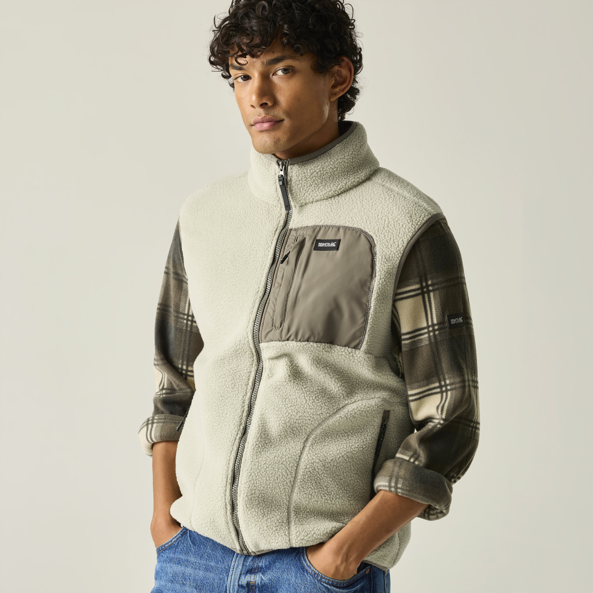 Regatta Frankie Borg Fleece Weste Herren