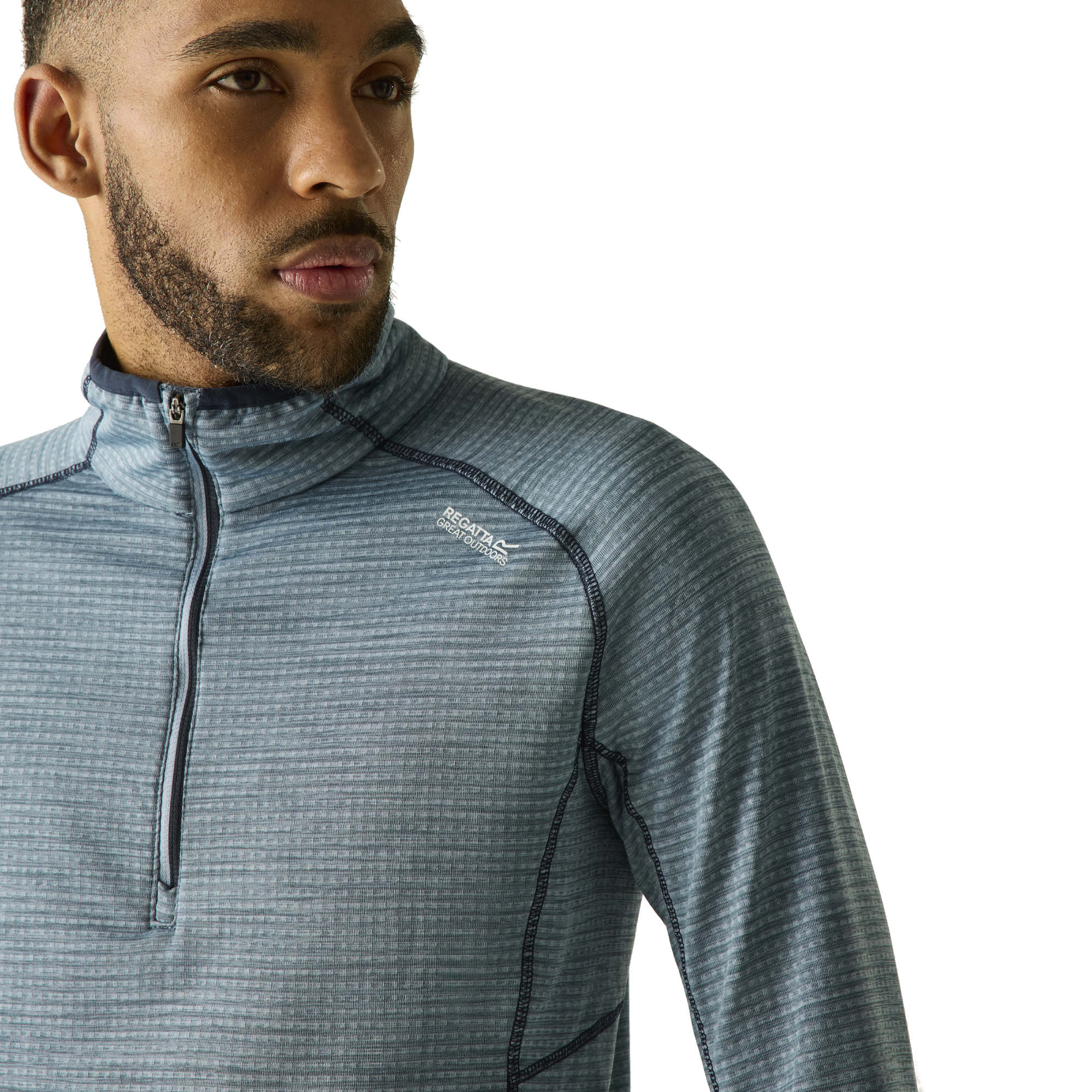 Regatta Yonder II Fleece Fahrrad Shirt Herren langarm