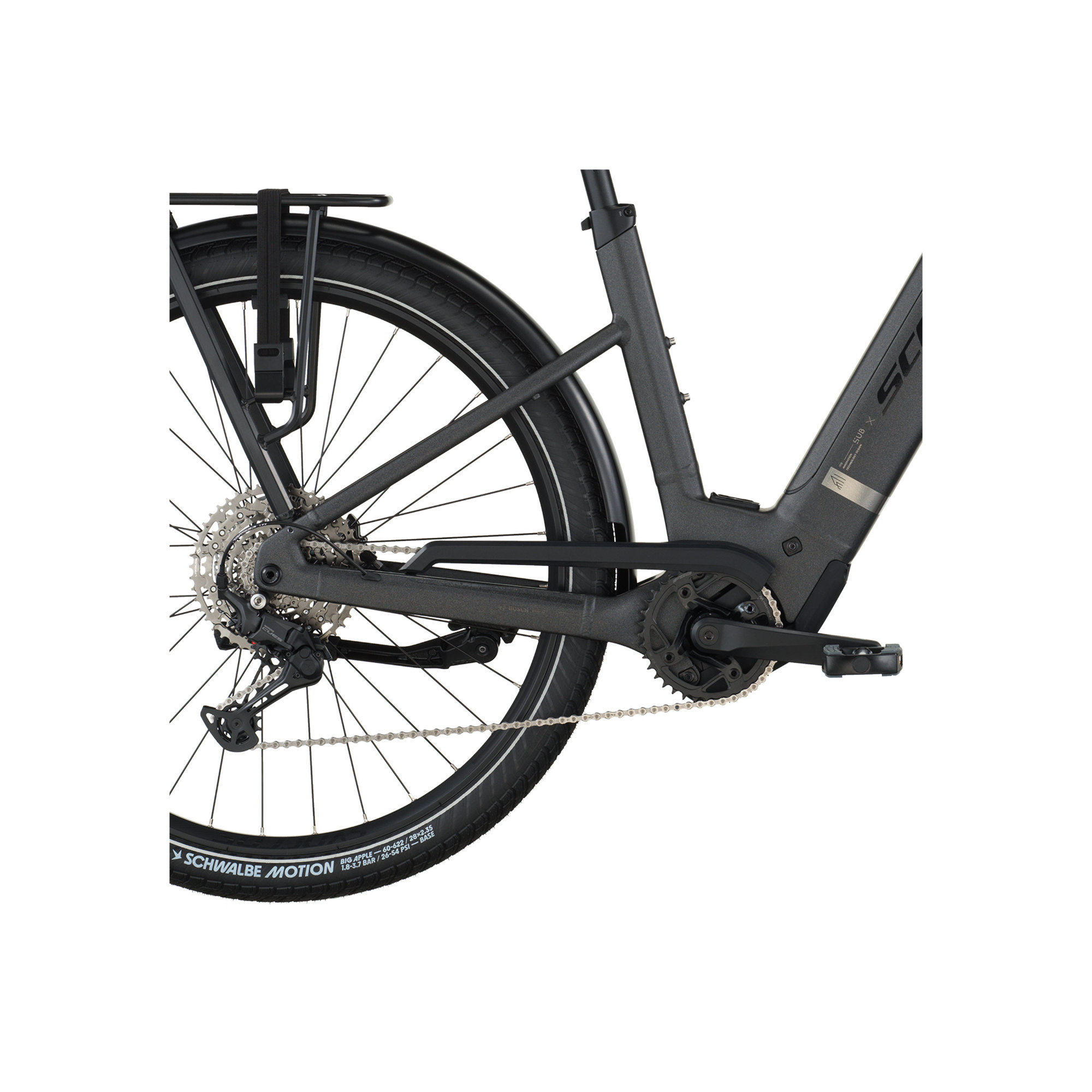 Scott SUB Sport 10 E-Bike Trekkingrad Tiefeinsteiger 29" grau