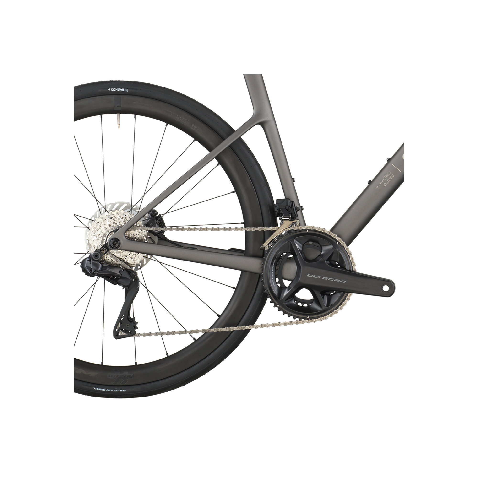 Scott Addict 20 Rennrad 28" grau