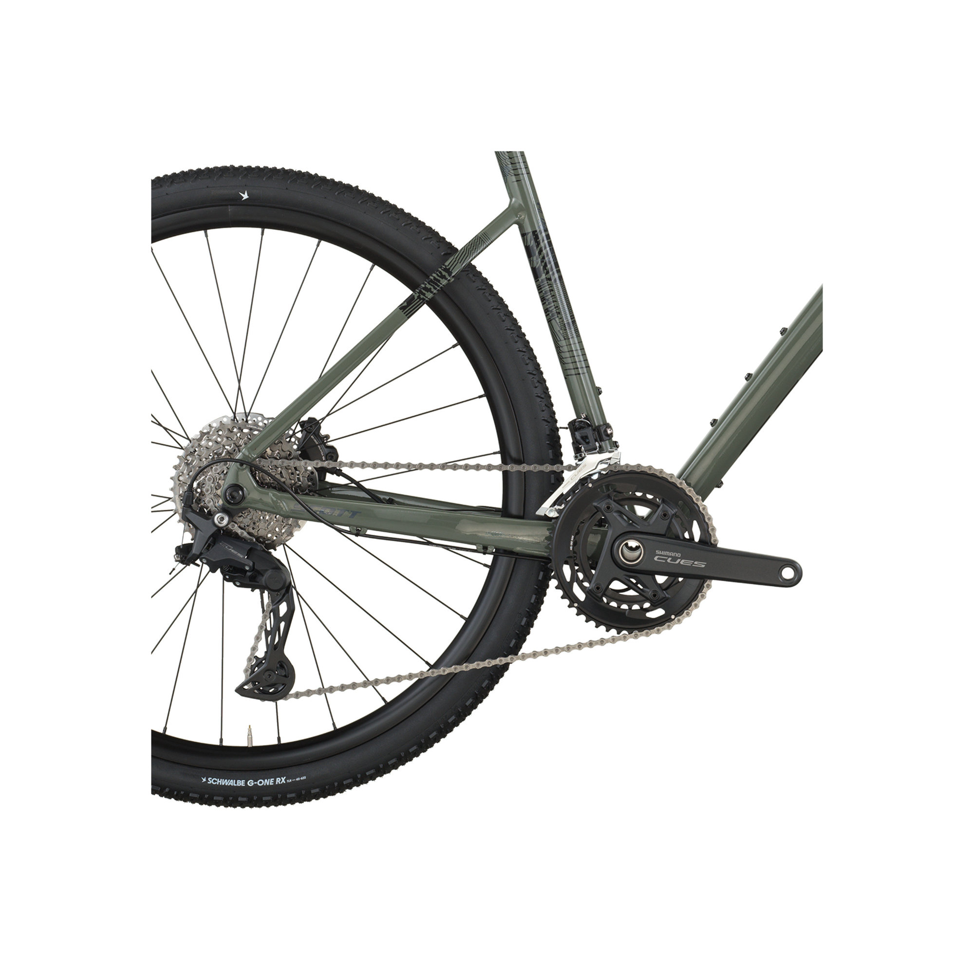 Scott Speedster Gravel 20 Gravel Bike 28" grün